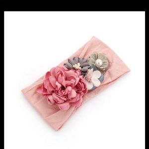 Elastic hair bow for girls